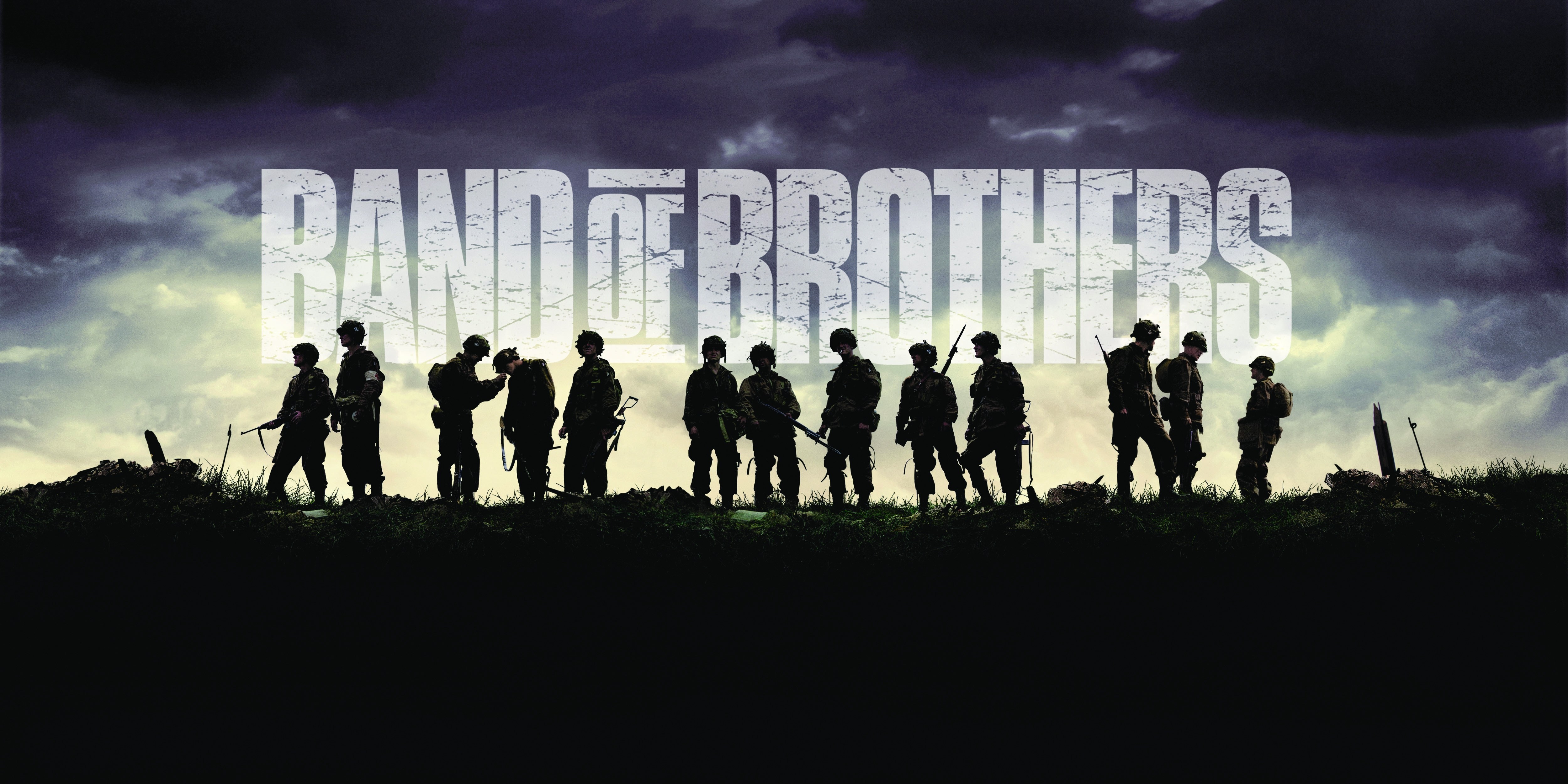 Обои Сериал, Band of Brothers, Братья по оружию на телефон и рабочий стол,  раздел фильмы, разрешение 5000x2500 - скачать