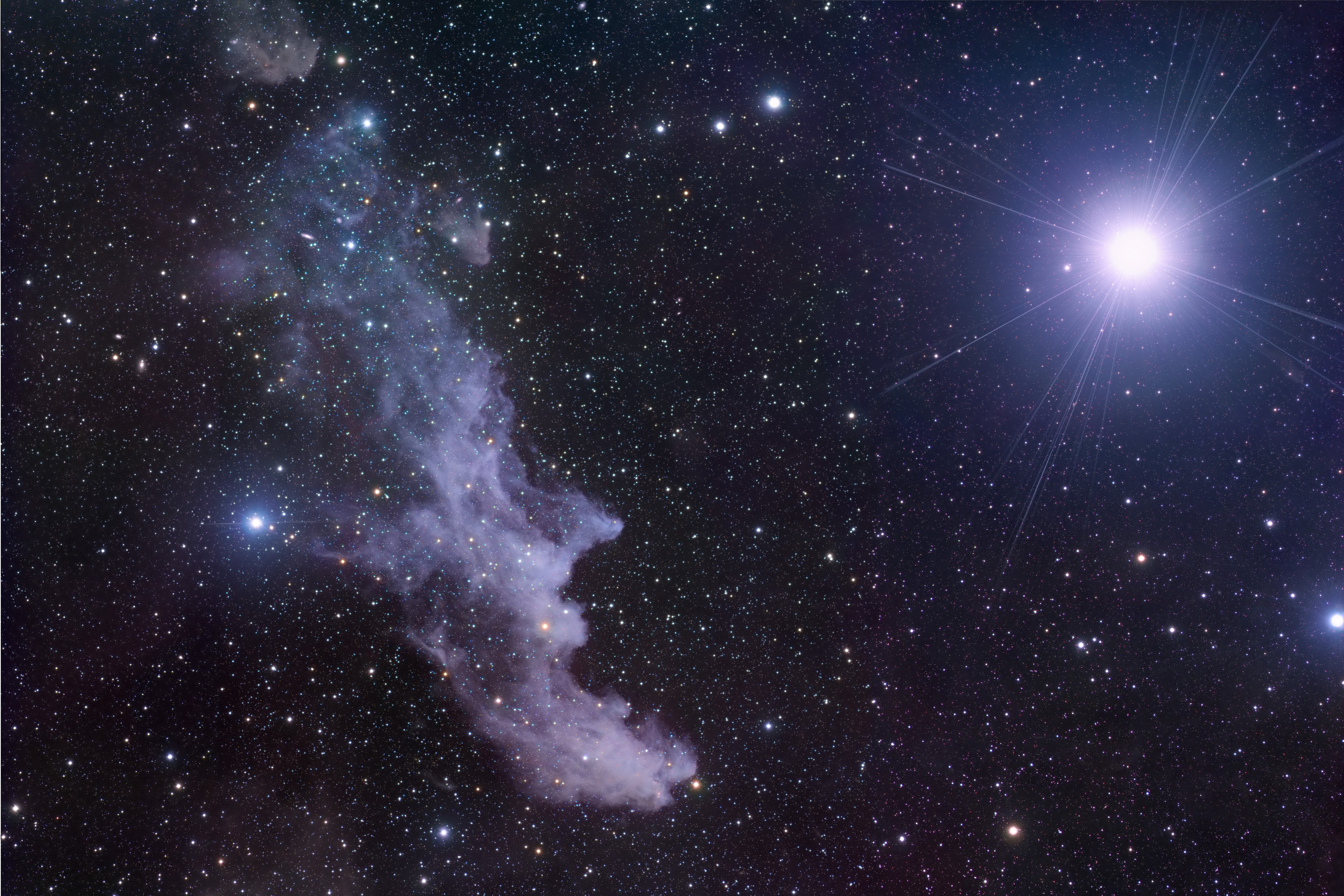 Недвижимые звезды. Ригель в созвездии Ориона. Ригель звезда в созвездии Ориона. Полярная звезда Хаббл. Туманность ic 2118.