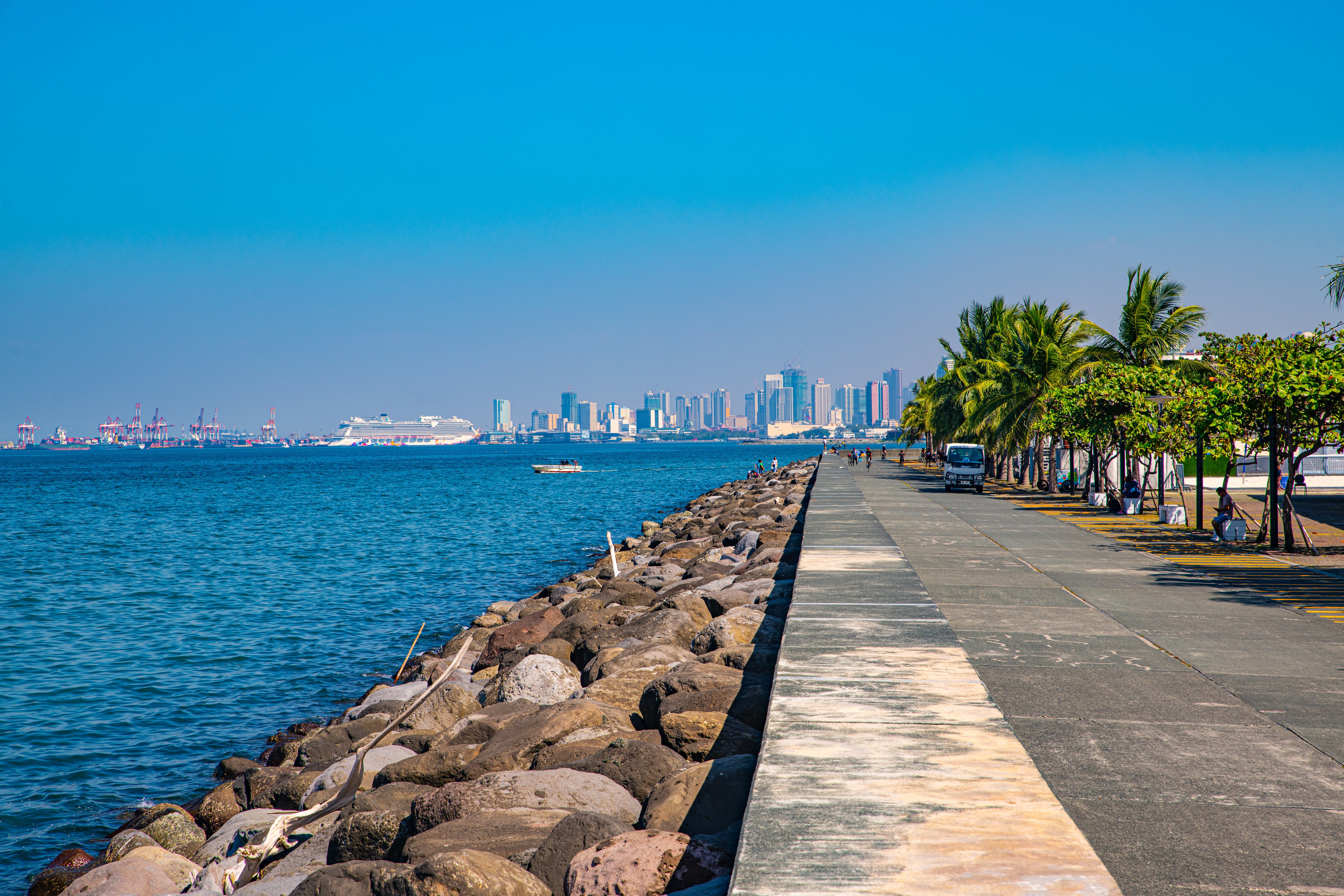 Обои набережная, Филиппины, Manila Bay, Pasay, Mall of Asia на телефон и  рабочий стол, раздел город, разрешение 5120x3413 - скачать