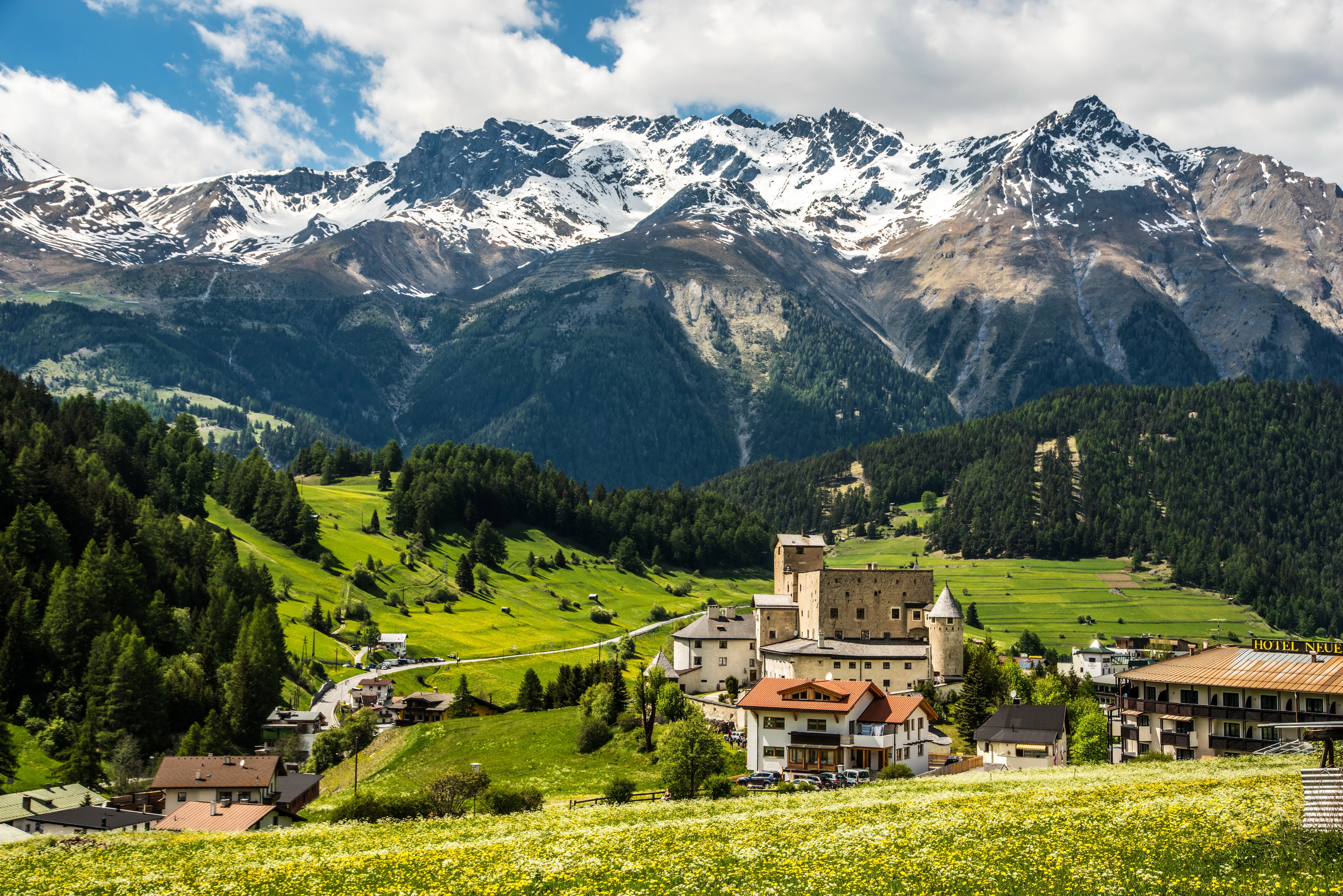 Австрия. Австрийские Альпы Тироль. Альпы Тирольские горы Австрия. Северный Тироль Италия. Австрия Словения Италия Швейцария.