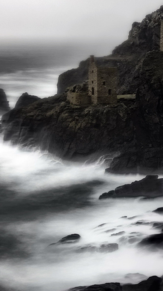 Англия, Botallack, запад Корнуолла, бывший рудник