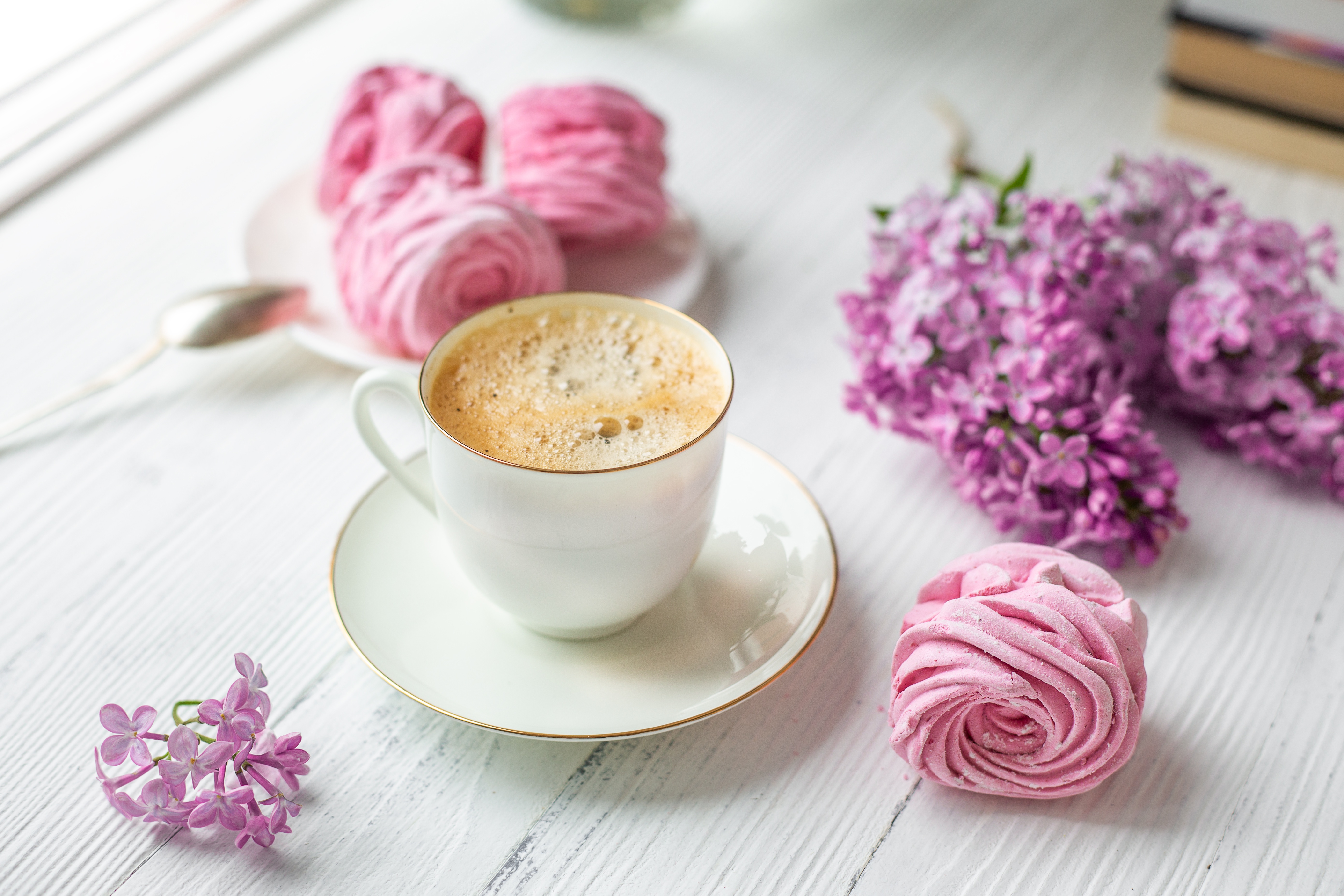 Нежны сладостны. Кофе и цветы. Зефир с чашкой. Утренние цветы. Чай цветок.