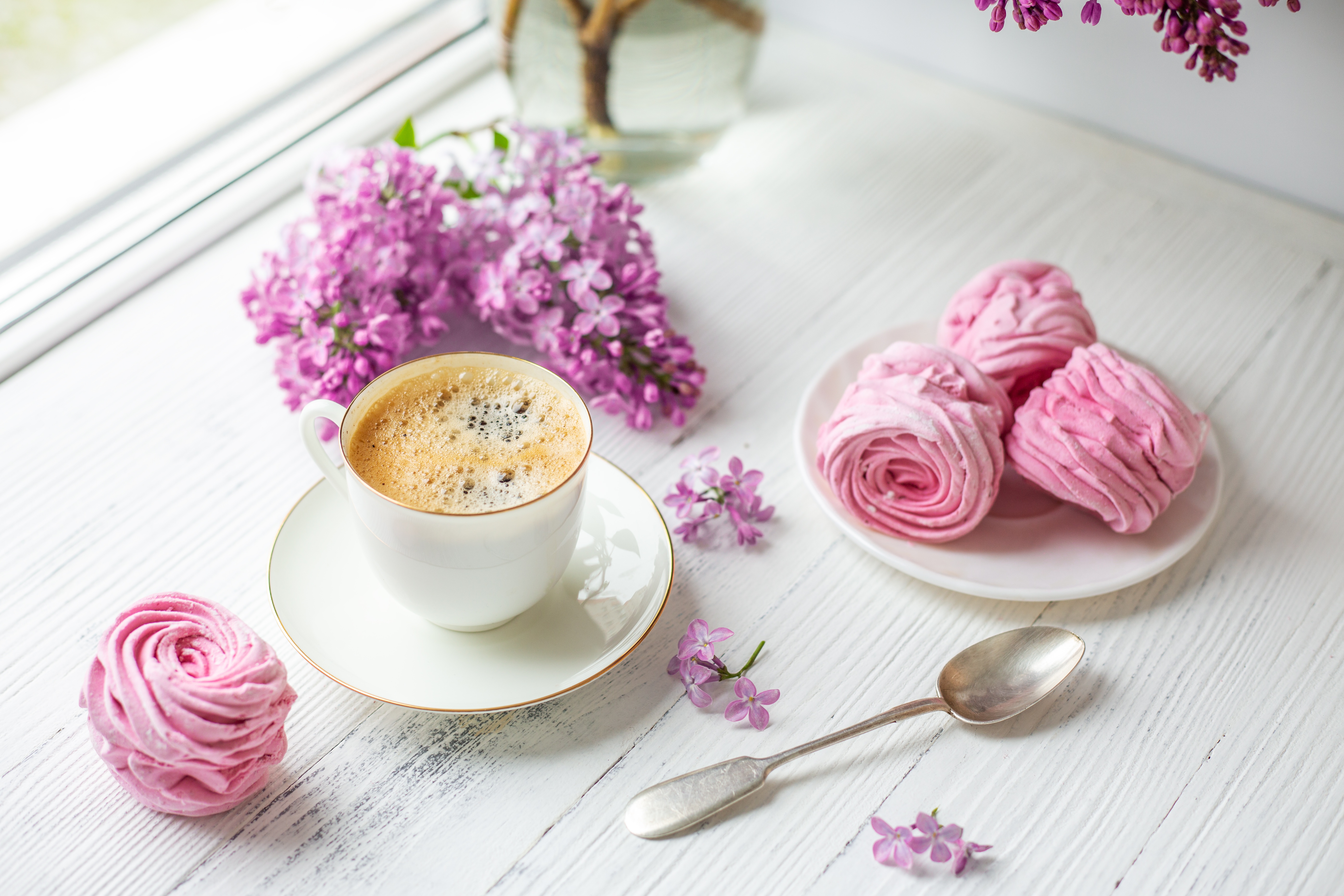 Доброго утра апреля стильные картинки. Красивые цветы в чашке. Утренние цветы. Кофе и цветы. Завтрак с цветами.