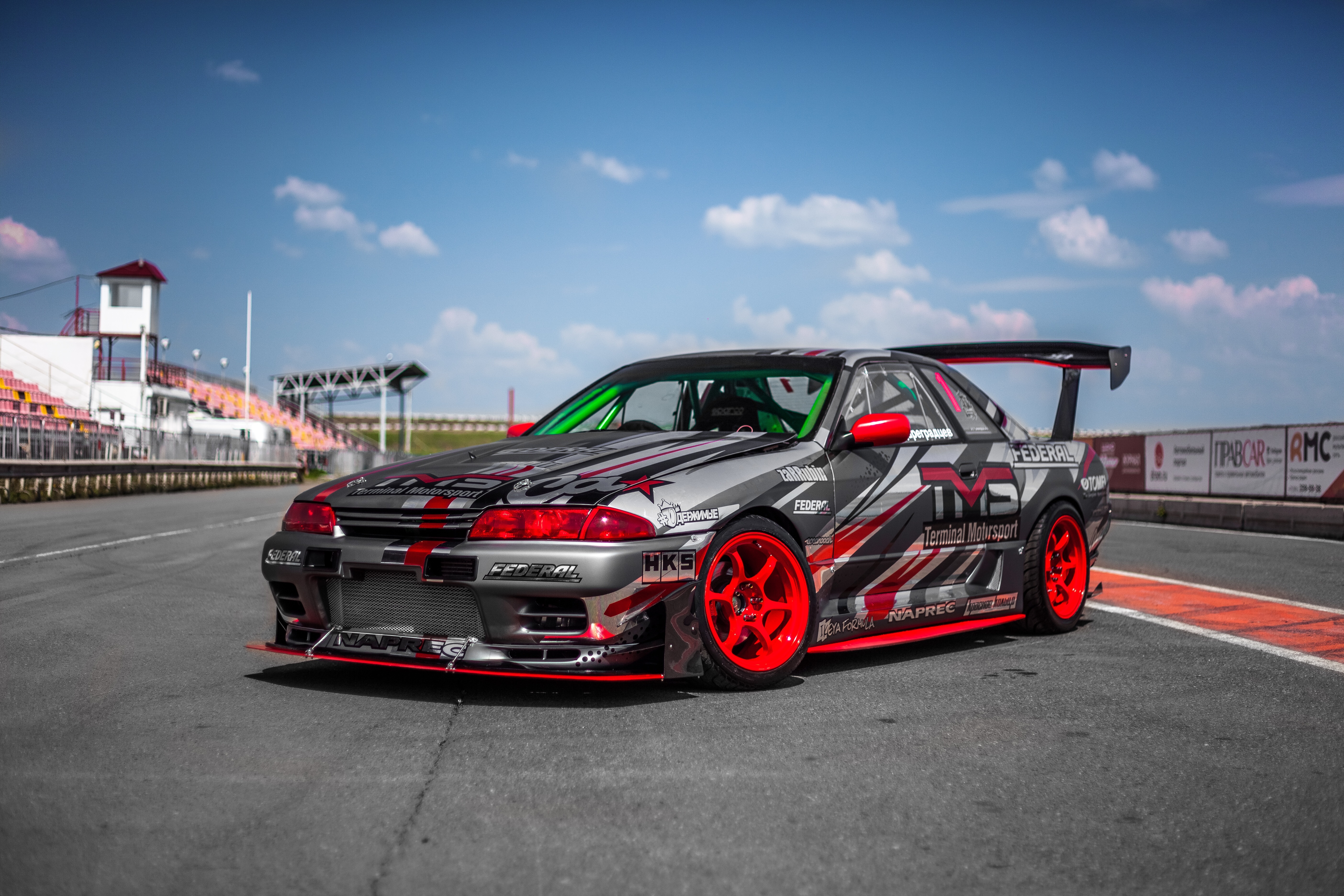 Nissan Skyline GTR 34 дрифт