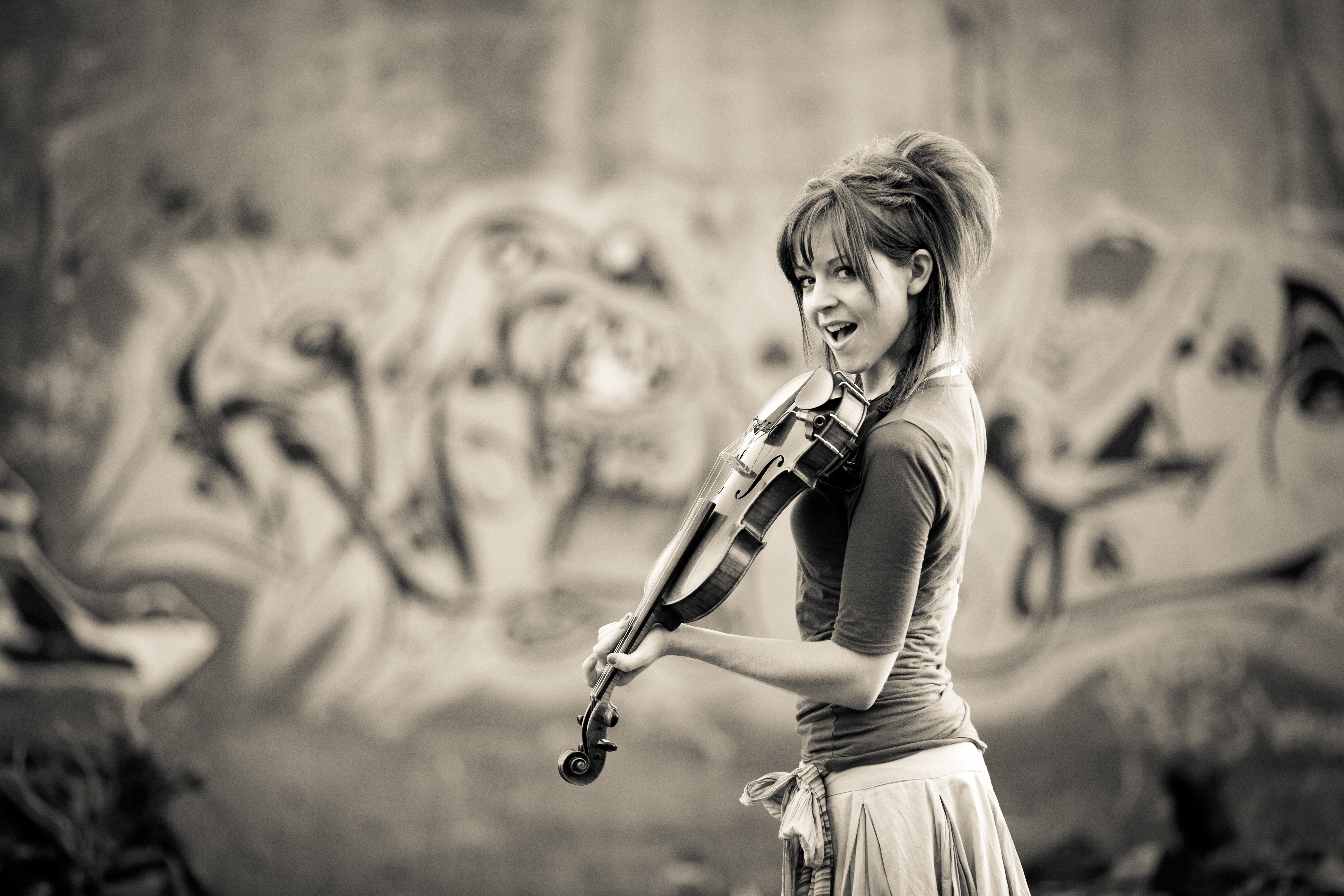 Обои скрипка, красавица, violin, Линдси Стирлинг, Lindsey Stirling на  телефон и рабочий стол, раздел музыка, разрешение 5616x3744 - скачать