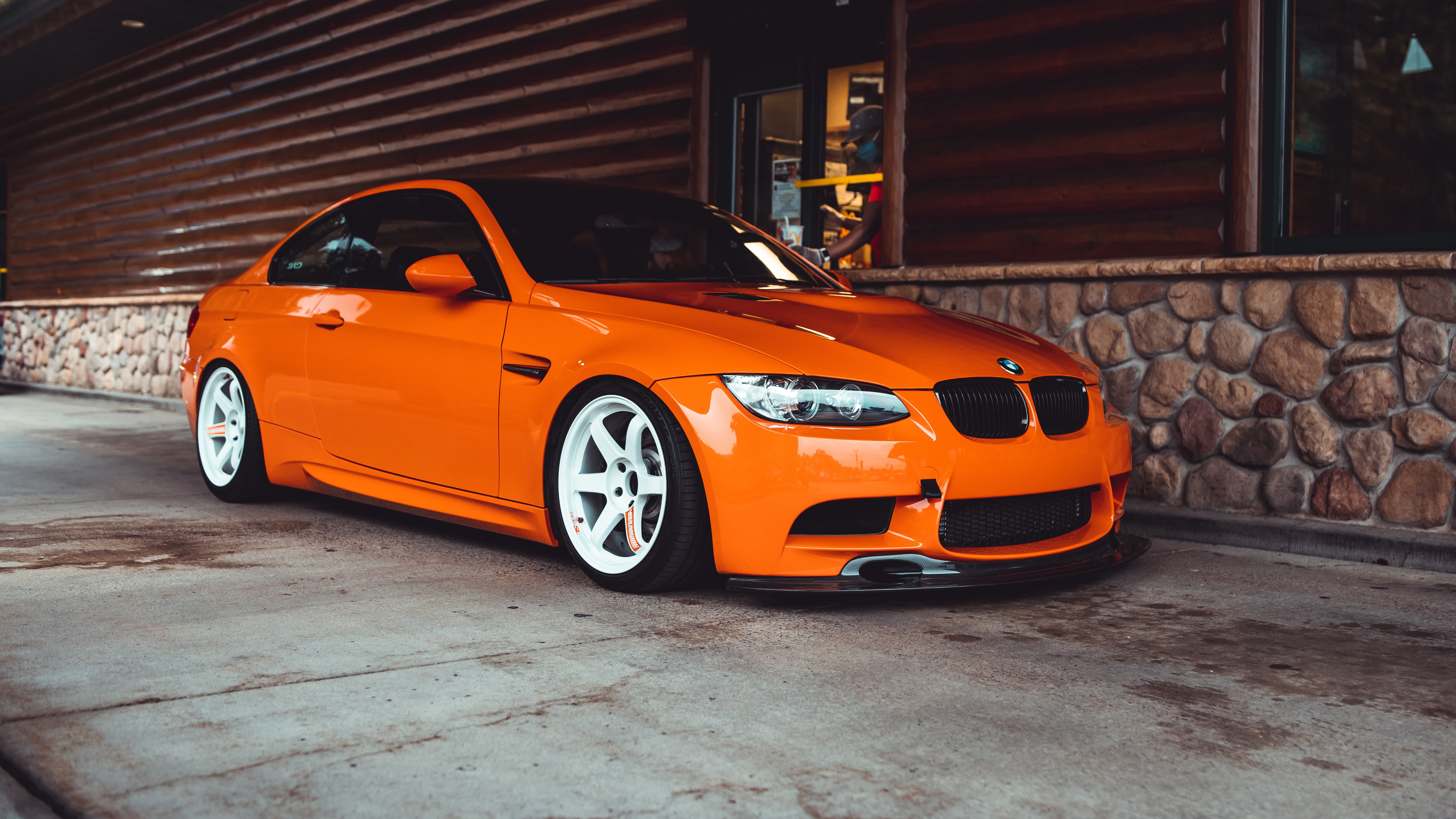 BMW e92 Orange