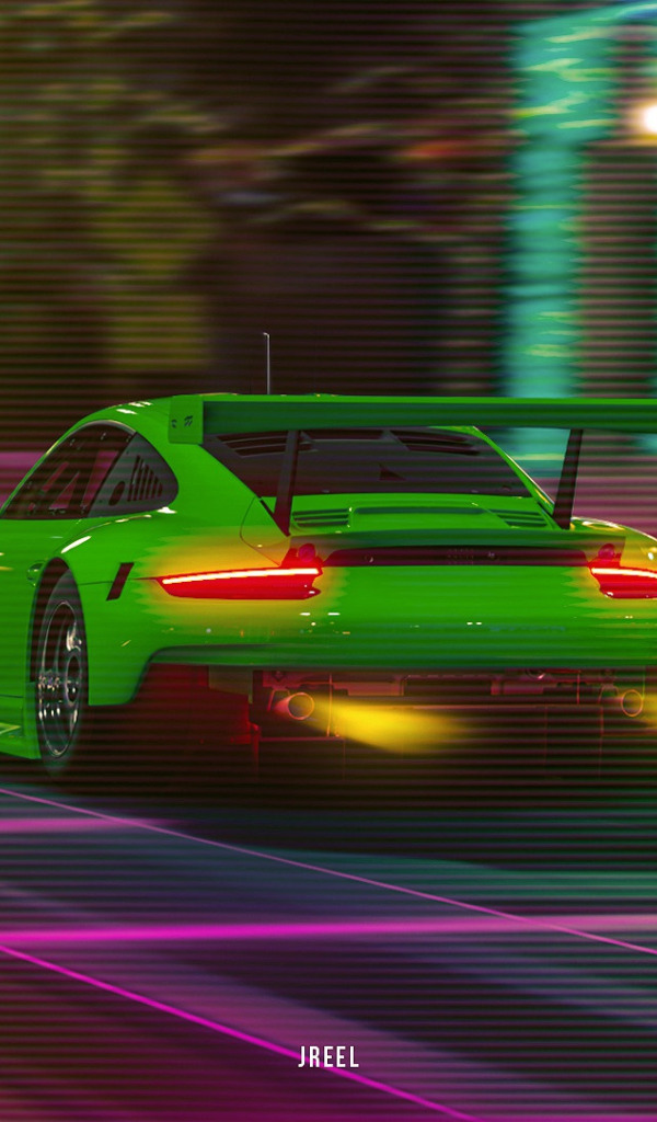 Порше 911 Neon