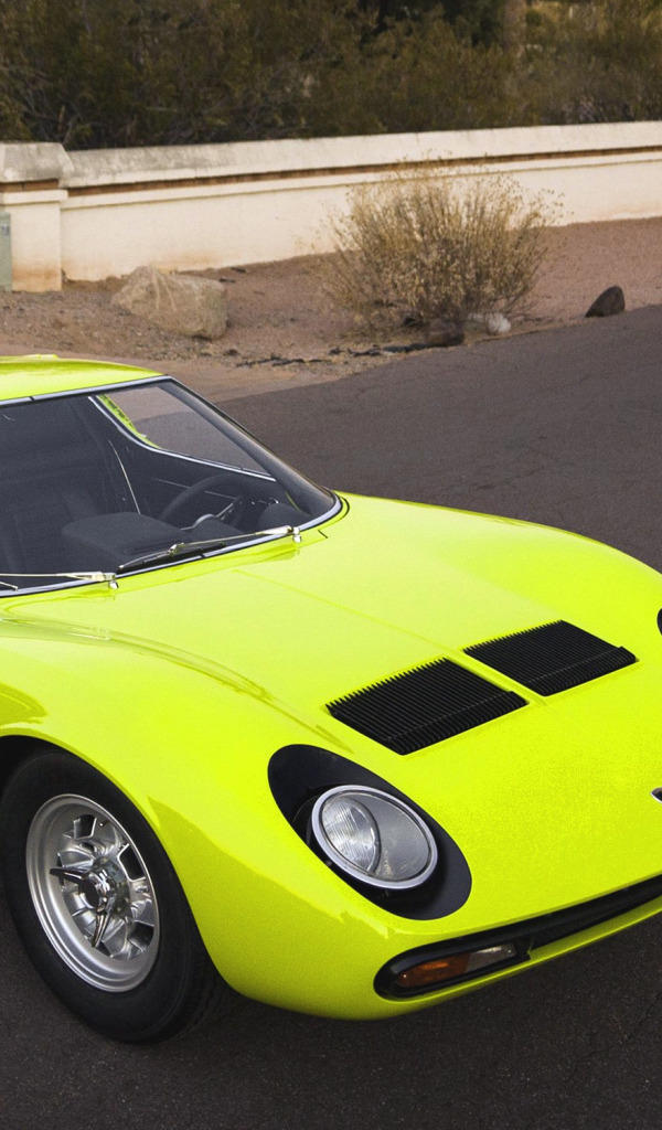 Lamborghini Miura p400 SV оранжевый