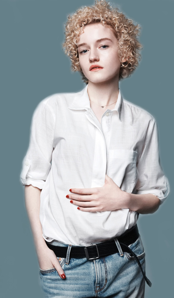 Скачать обои фотосессия, бренд, Julia Garner, Gap, раздел девушки в ...