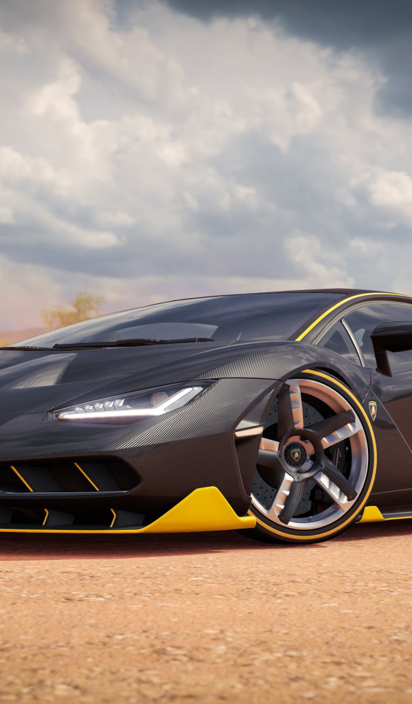 Lamborghini Centenario красная