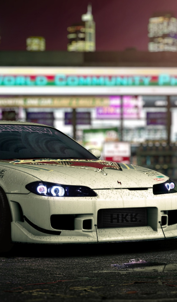 Дрифт Nissan Silvia 4к