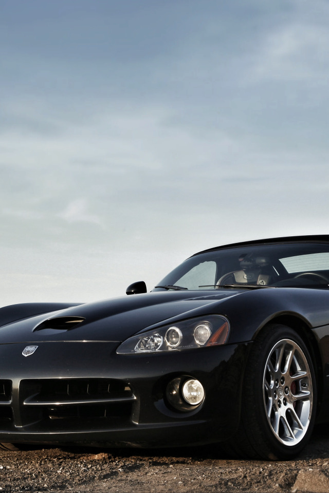 Dodge Viper v8 черная