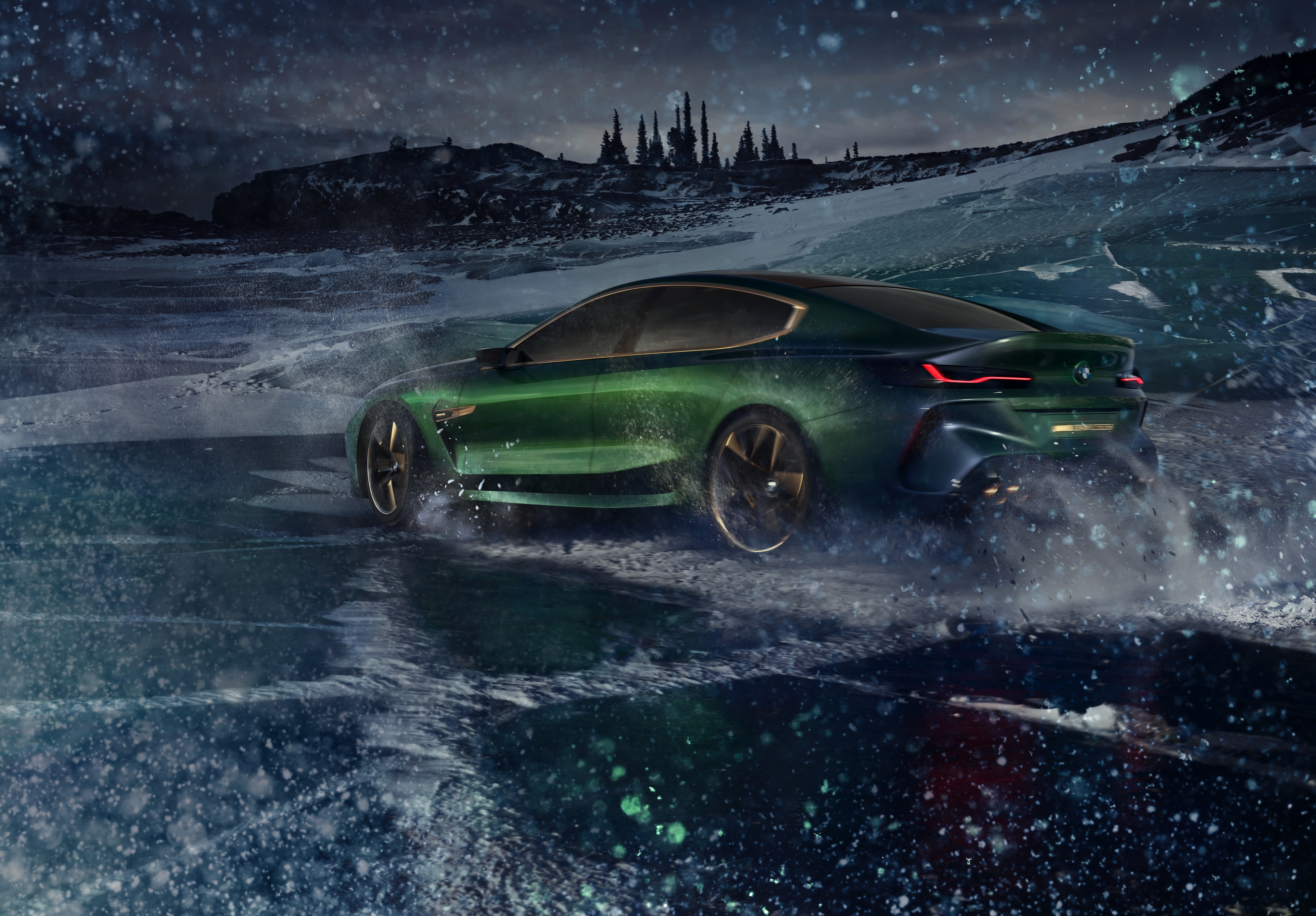 Восемь м. BMW m8 Gran Coupe. БМВ м8 Гран купе арт. BMW m8 Winter. БМВ м8 зима.