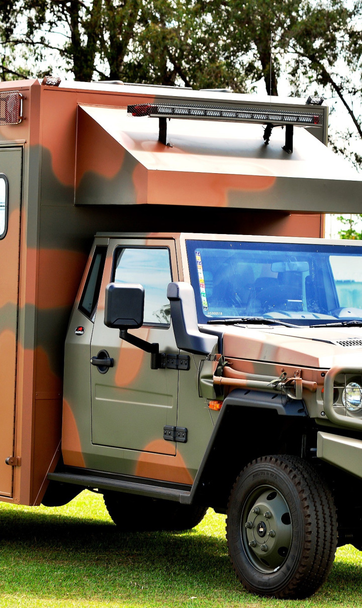 cross, ambulance, made in Brazil, Agrale, military and civil vehicle, manufactured in Santa Catatarina, export type product, Agrale Marrua