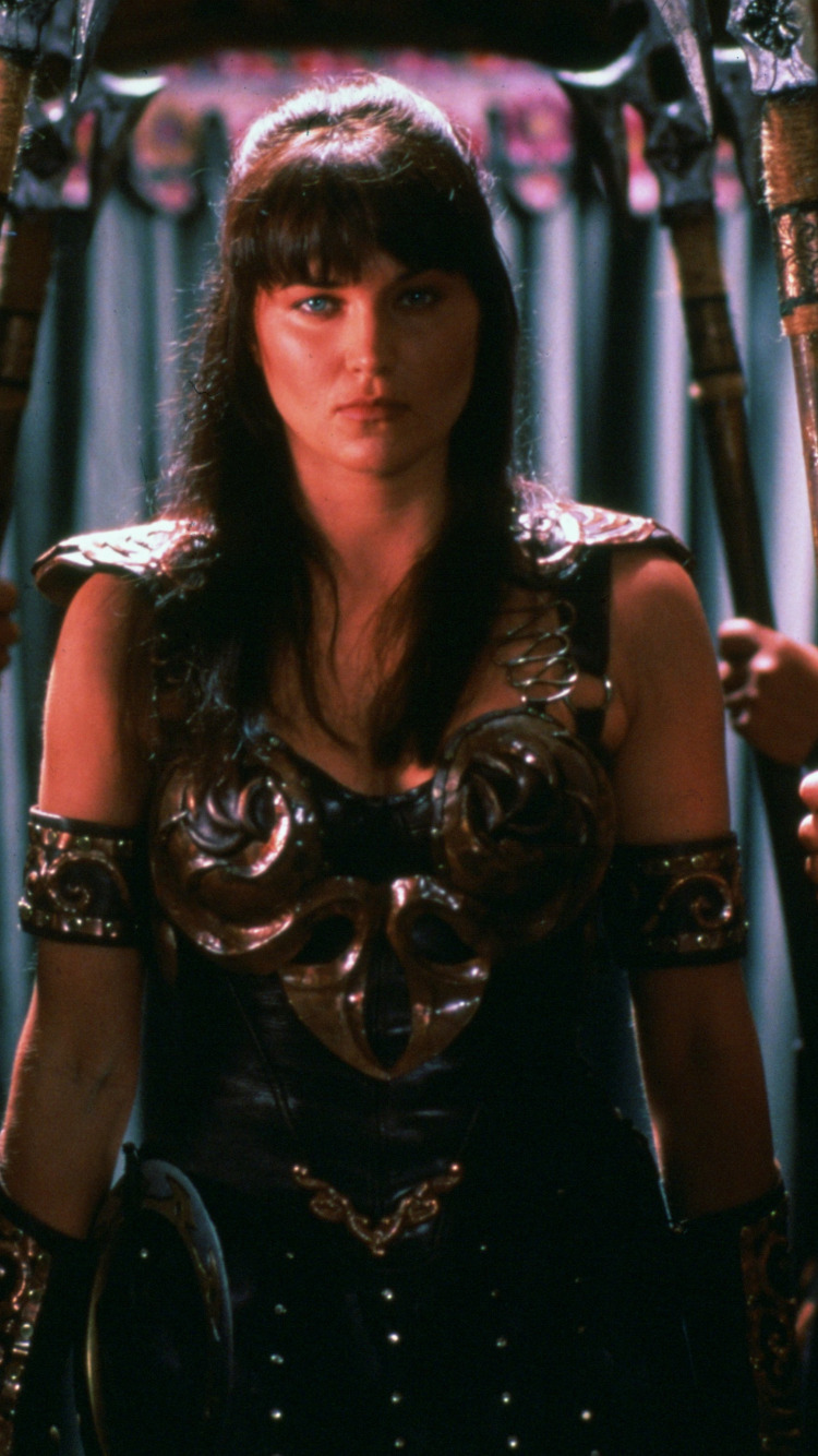 Скачать обои Королева, Warrior, Princess, Зена, Люси Лоулесс, Lucy Lawless,  Xena, раздел фильмы в разрешении 750x1334