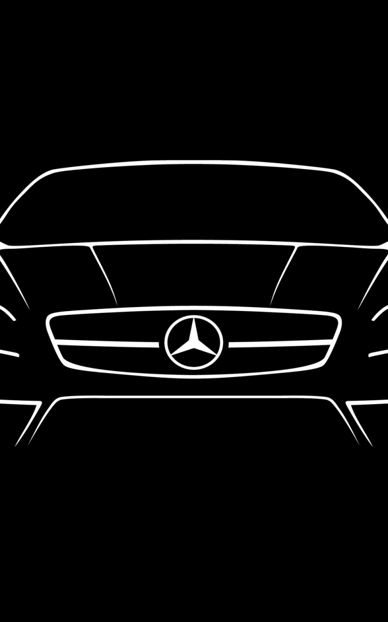 Скачать обои white, amg, draw, cls, mercdedes, mercedes cls 63 amg, раздел  mercedes в разрешении 800x1280