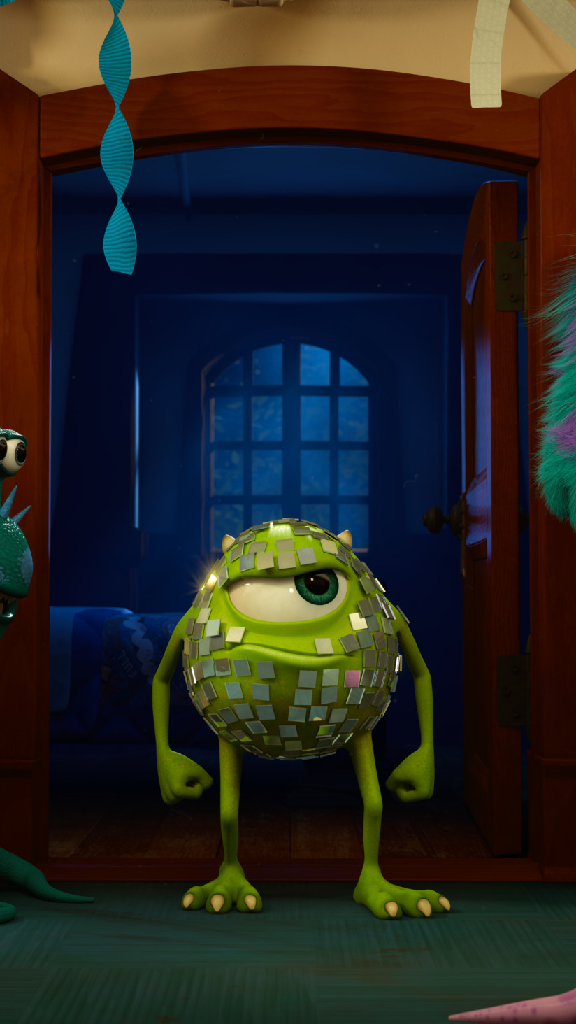 Скачать обои Академия монстров, MONSTERS UNIVERSITY, Mike Wazowski, Sulley,  Monsters University, раздел фильмы в разрешении 824x1464