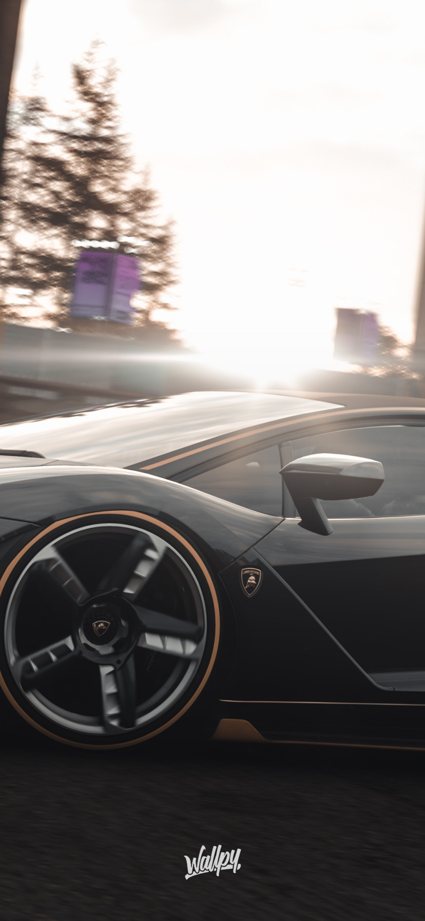 Скачать обои Lamborghini, Microsoft, Centenario, game art, Forza ...