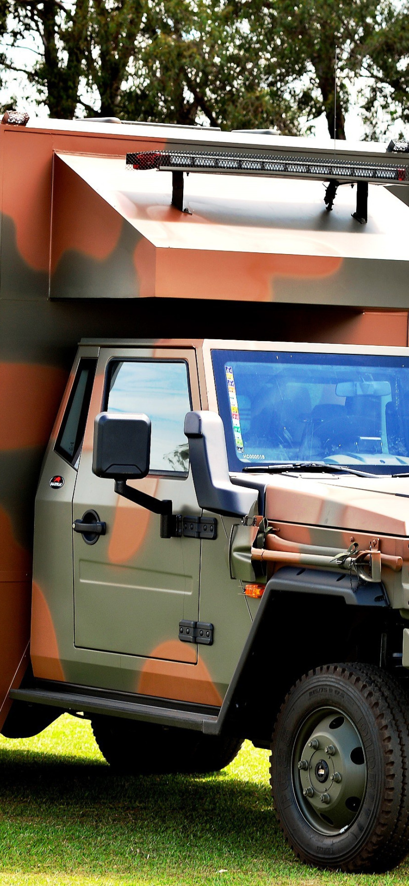 cross, ambulance, made in Brazil, Agrale, military and civil vehicle, manufactured in Santa Catatarina, export type product, Agrale Marrua