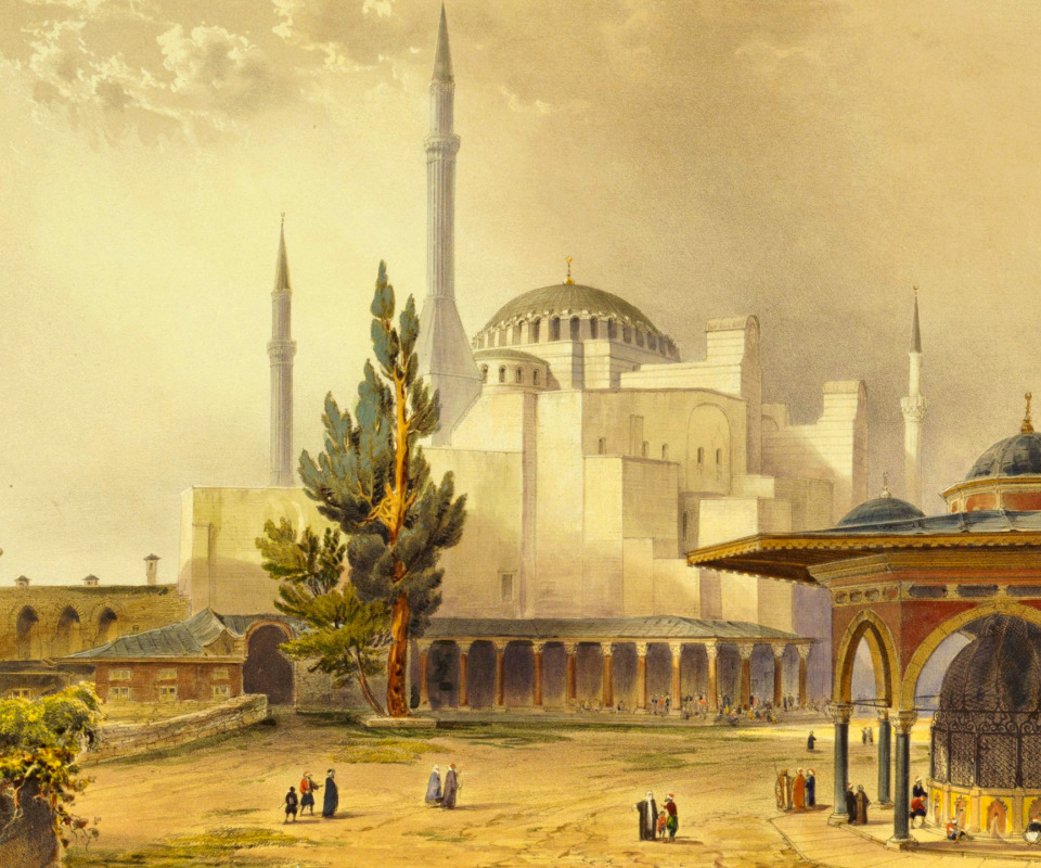 Древний мусульманский. Первая аптека в Багдаде. Средневековый арабский город. Архитектура Османской империи.