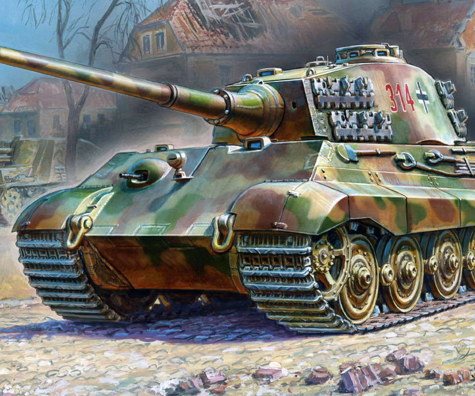 Год тигра немецкий танк. Немецкий танк Королевский тигр. Тигр II Королевский тигр. Т-6 Королевский тигр. Панцеркампфваген 6 Королевский тигр.