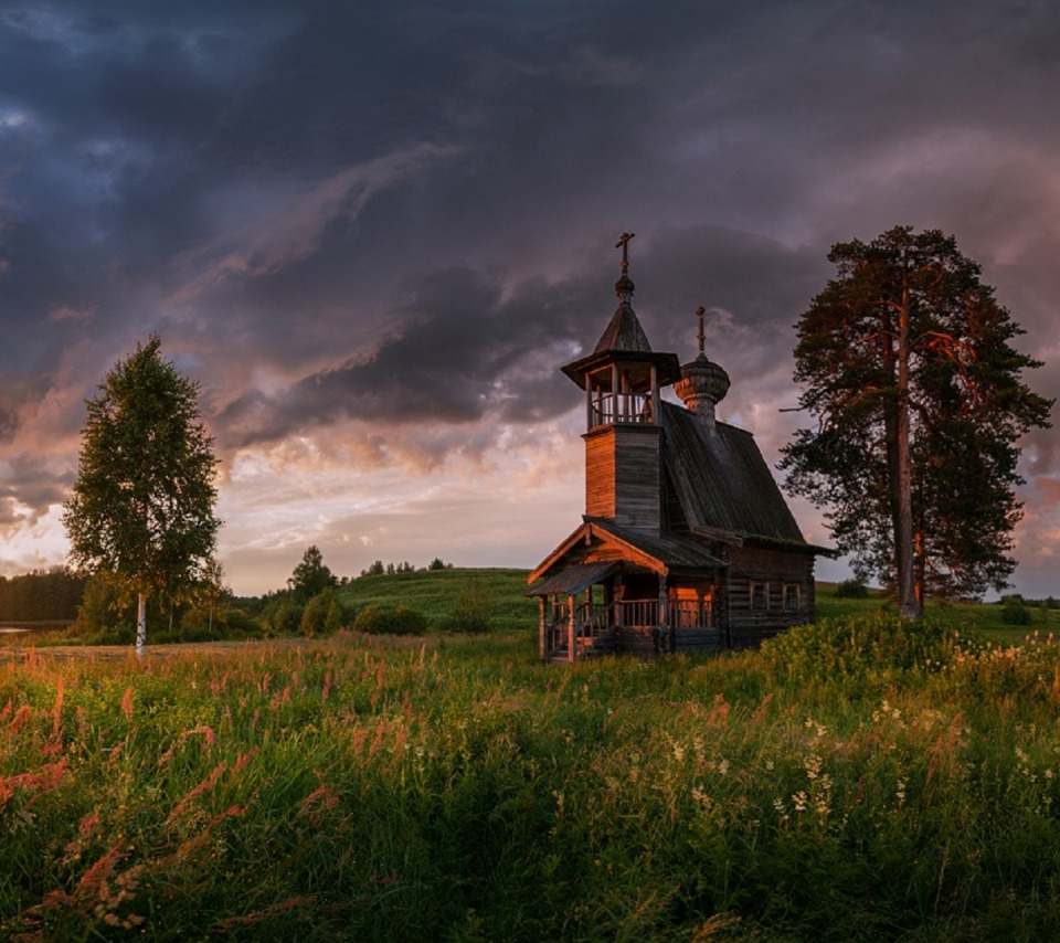 Красивые сельские церкви