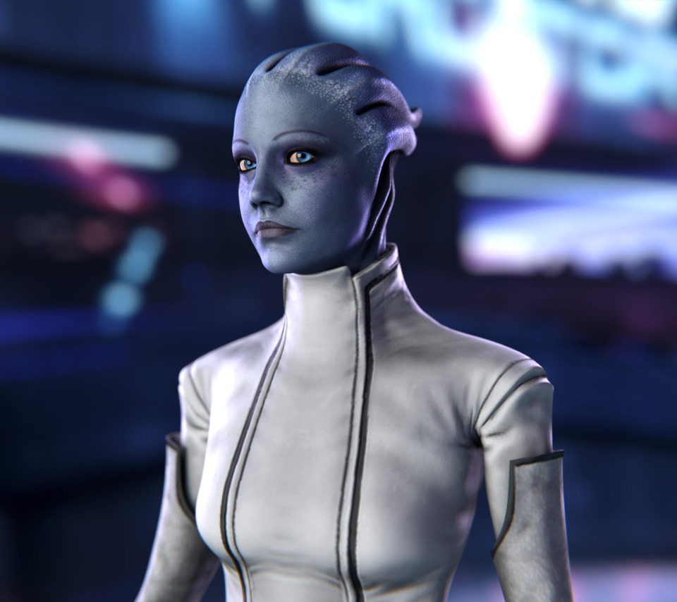 Скачать обои <b>Mass</b> <b>Effect</b>, asari, <b>Liara</b> T&apos;Soni, scientist, раздел игры ...