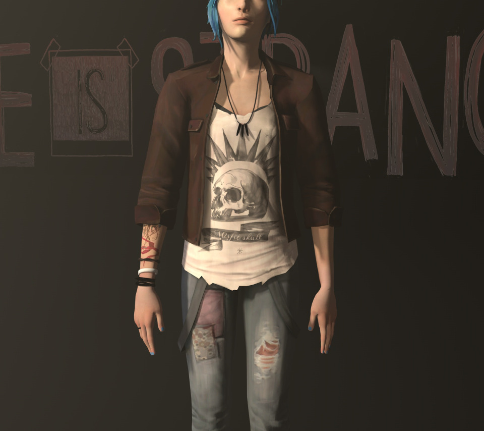 Скачать обои Life Is Strange, Хлоя Прайс, Chloe Price, раздел игры в  разрешении 960x854