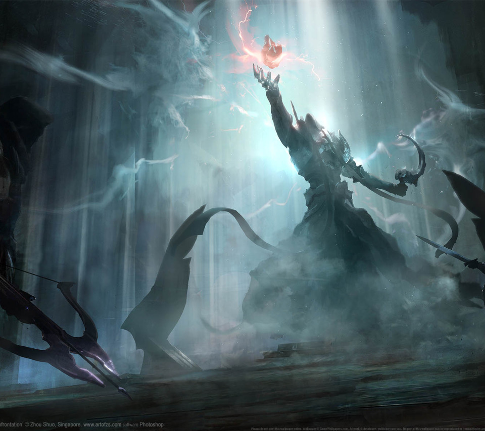 Диабло Reaper of Souls. Diablo III: Reaper of Souls. Рипер диабло 3. Диабло 3 Малтаэль бой.