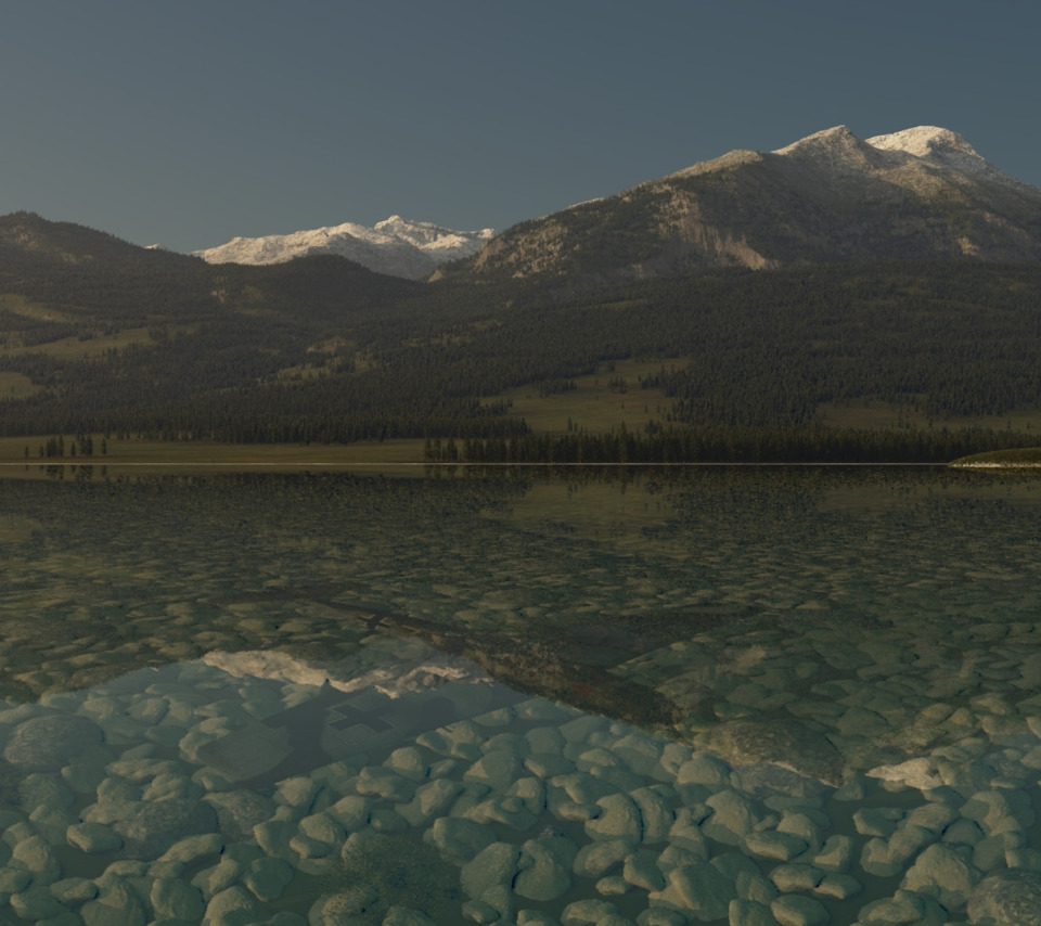 Вода на холме. Климт озеро Артезее. Озеро рендер. Обои лес. Каменное озеро Тараз.