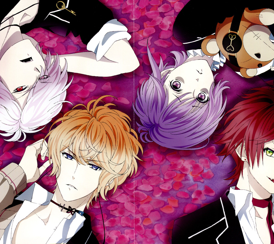 Скачать обои вампир, братья, Diabolik Lovers, Sakamaki, раздел прочее в раз...