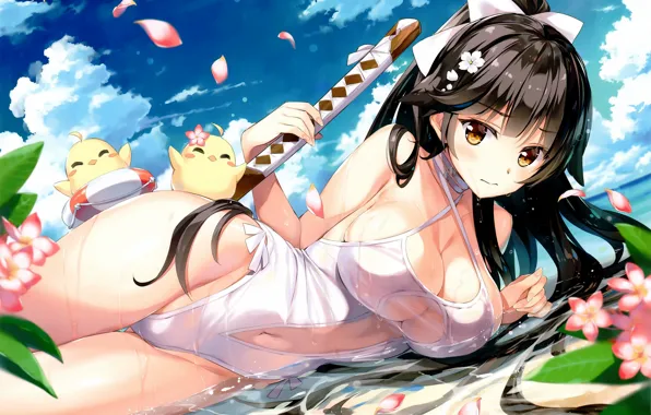 Картинка девушка, ципленок, Azur Lane