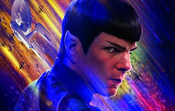 Картинка Star Trek, Galaxy, Girls, Zachary Quinto, Chris Pine, Idris Elba, EXCLUSIVE, Beyond