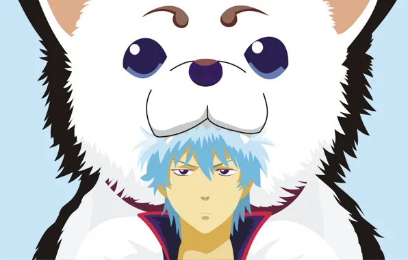 Фон, собака, gintama, Гинтама