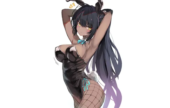 Girl, hot, sexy, Anime, boobs, pretty, breasts, tanned