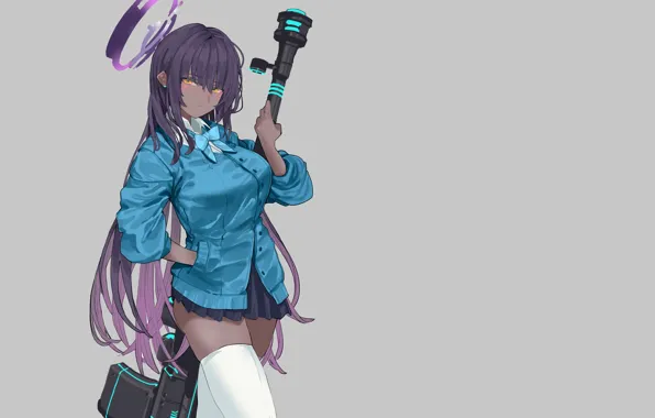 Hot, sexy, anime, pretty, purple, babe, cute, oppai