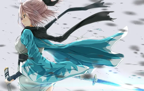 Девушка, аниме, арт, fate grand order