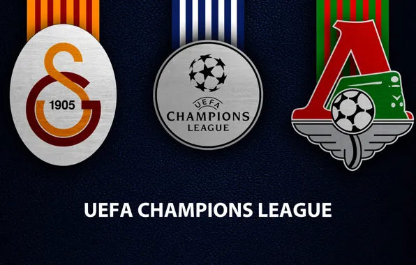 Wallpaper, sport, logo, football, UEFA Champions League, Galatasaray, Lokomotiv Moscow, Galatasaray vs Lokomotiv Moscow