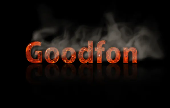 Картинка goodfon, хороший фон, горячий шрифт
