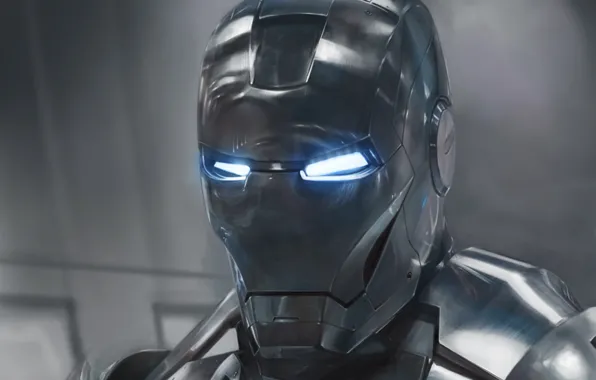 Картинка взгляд, фильм, арт, Железный человек, Iron man