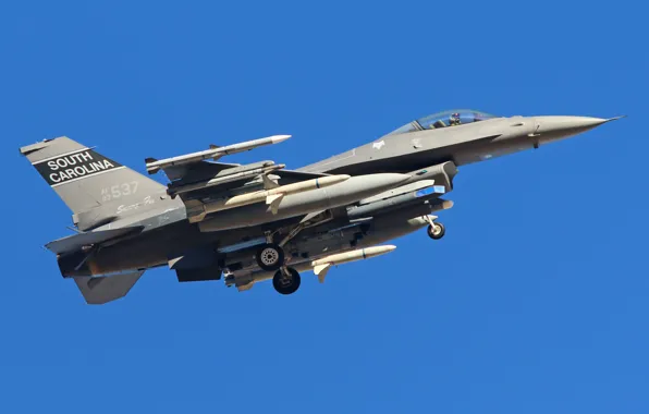 Оружие, самолёт, F-16C