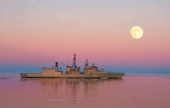 Германия, флот, Augsburg, FGS