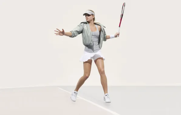 Картинка спорт, ракетка, adidas, теннис, мария кириленко, maria kirilenko