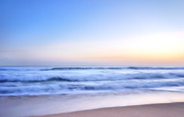 Песок, море, волны, пляж, лето, берег, summer, beach