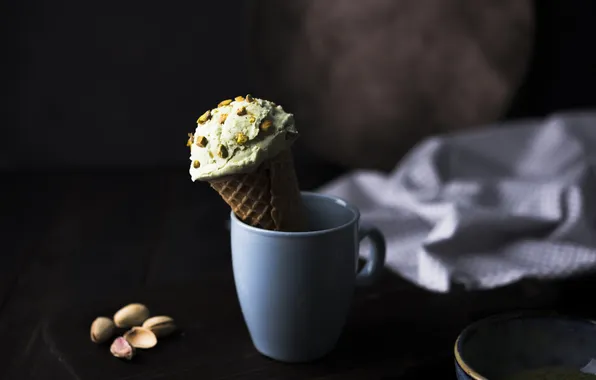 Картинка nuts, icecream, pistachio