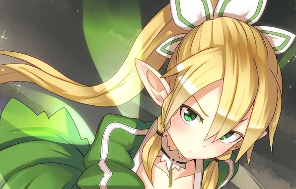 Girl, game, happy, anime, fairy, wings, blonde, player