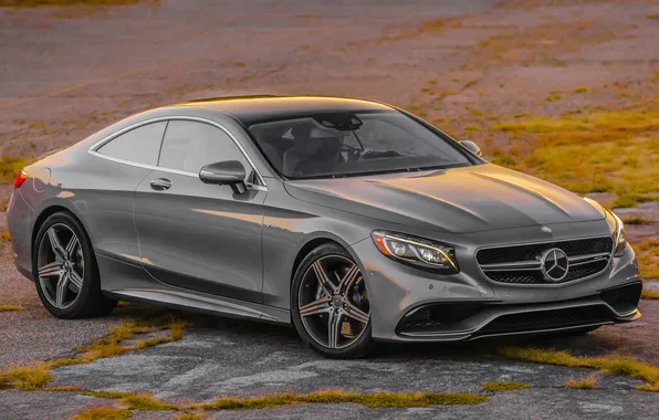 Картинка мерседес, AMG, Coupe, амг, S-Class, 2015, C217, Meredes-Benz