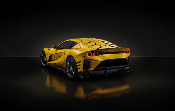 Картинка car, wallpaper, Ferrari, Ferrari 812 Competizione Tailor Made