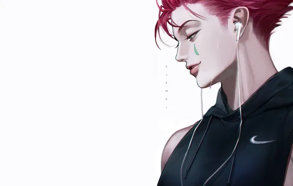 Парень, Hunter x Hunter, Хисока, Hisoka, Охотник х Охотник