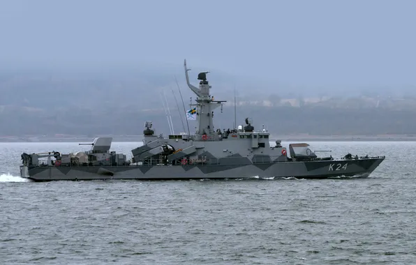 Швеция, корвет, HSwMS Sundsvall